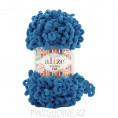 Пряжа Puffy Fine Alize 637 - Тёмно-лазурный
