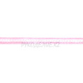 Тесьма декоративная с кружевом 2,5см 16 - Розовый