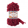 Пряжа Puffy Fine Alize 107 - Рубиновый
