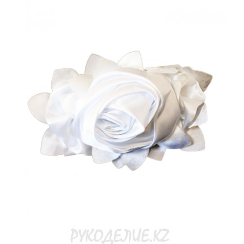 Брошь-цветок Роза SLV