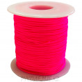 Шнур для плетения браслетов Шамбала 1мм 106 - Ярко-розовый