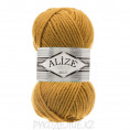 Пряжа Superlana Maxi Alize 02 - Шафрановый