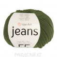 Пряжа Jeans YarnArt 82 - Оливковый