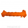 Резинка-продежка 8мм 10м 23 - Оранжевый