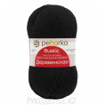 Пряжа Деревенская Пехорка 02 - Черный