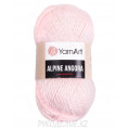 Пряжа Alpine Angora YarnArt 340 - Светло-розовый