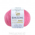 Пряжа Baby Wool XL Gazzal 831 - Тёмно-розовый