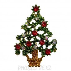 Брошь Ёлочка 30*45мм Брошь Ёлочка 30*45мм