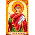 Рисунок на шелке Святая Анна пророчица 22*25см Матрёнин Посад Цветной