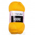 Пряжа Adore YarnArt 355 - Ярко-желтый