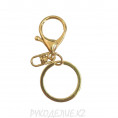 Карабин с кольцом металлический 9205 Angelica Fashion 01 - Gold