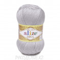 Пряжа Diva Alize 168 - Светло-серый