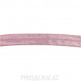 Косая бейка стрейч 15мм 6054 - Розовый