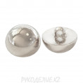 Пуговица металлоимитация на ножке DA 5101 16L, 02 - Nickel
