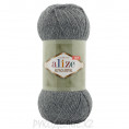 Пряжа Alpaca Royal New Alize 196 - Темно-серый меланж