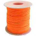Шнур для плетения браслетов Шамбала 1мм 172 - Оранжевый