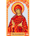 Рисунок на шелке Святая Мария 22*25см Матрёнин Посад Цветной