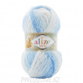 Пряжа Softy Plus Alize 5865 - Бело-голубой