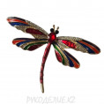 Брошь Стрекоза 75*50мм 15 - Красный