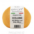 Пряжа Iceland Etrofil 70420 - Темно-желтый