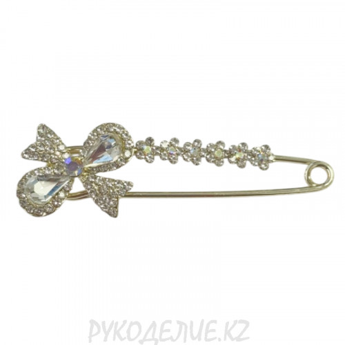 Булавка декоративная Бант 65мм Булавка декоративная Бант 65мм