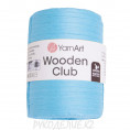 Пряжа Wooden Club YarnArt 1612 - Ярко голубой
