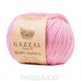 Пряжа Baby Alpaca Gazzal 46007 - Розовый