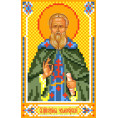 Рисунок на шелке Святой Кирилл 22*25см Матрёнин Посад Цветной