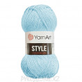 Пряжа Style YarnArt 668 - Голубой