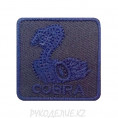 Шеврон клеевой Cobra 3,2*3,2см 2 - Синий