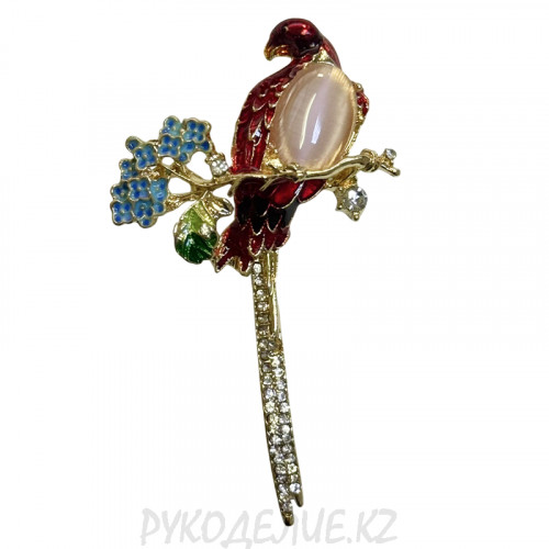 Брошь Птица 35*65мм