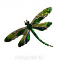 Брошь Стрекоза 75*50мм 37 - Зеленый