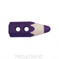 Пуговица детская"Gamma" AY 9917 24L, 865 - Фиолетовый