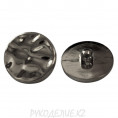 Пуговица металлоимитация на ножке DA 5115 28L, 03 - Pewter