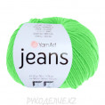 Пряжа Jeans YarnArt 60 - Ярко-салатовый