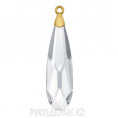 Кулон Swarovski 6533 (Сваровски) 001, 23мм, Crystal.Gold
