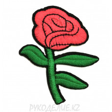 Термоаппликация Ветка розы 