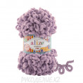 Пряжа Puffy Fine Alize 166 - Сиреневый