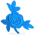 Термоаппликация Роза 7,8*5см 12 - Тёмно-голубой