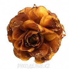 Брошь Цветы роза d-110мм 