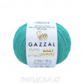 Пряжа Baby Wool XL Gazzal 832 - Ярко-бирюзовый