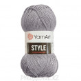 Пряжа Style YarnArt 667 - Серый