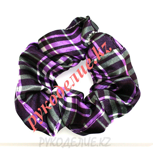 Резинка атласная в клетку Резинка атласная в клетку