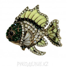Брошь Рыбка 35*33мм
