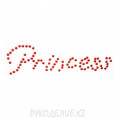 Аппликация из страз Princess 01 - Красный