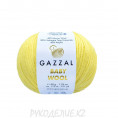 Пряжа Baby Wool Gazzal 833 - Бледно-желтый