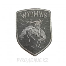 Шеврон клеевой Wyoming 5,8*8см Шеврон клеевой Wyoming 5,8*8см