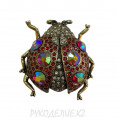 Брошь Божья коровка 48*50мм 15 - Красный