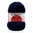 Пряжа Деревенская Пехорка 04 - Темно-синий