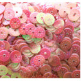 Пайетки плоские с сечением 5мм 89 - Сиренево-розовый АВ